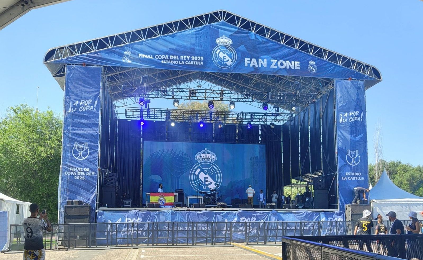 wifi fan zone madrid Final Copa del Rey