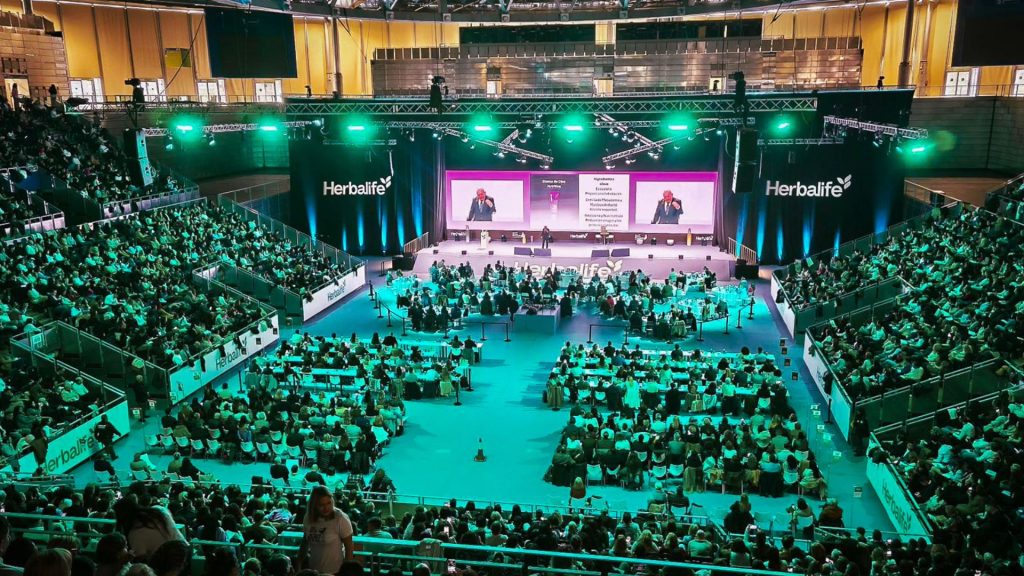 Conexión para el Congreso Anual Herbalife en Madrid Arena